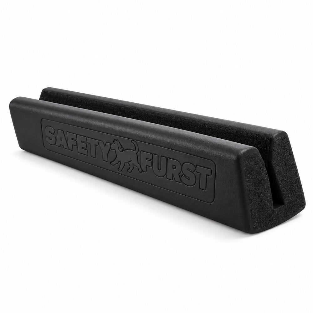PupRest car window chin rest on a white studio background