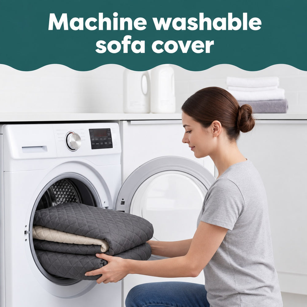 Couch Guard sofa cover is machine washable