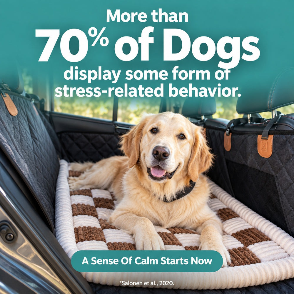 More than 70% of dogs display some form of stress-related behaviour (Salonen et al., 2020)