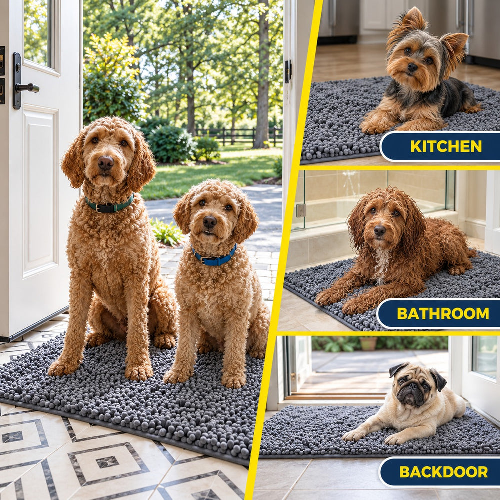 Places to use the MudStop mat around the home and car