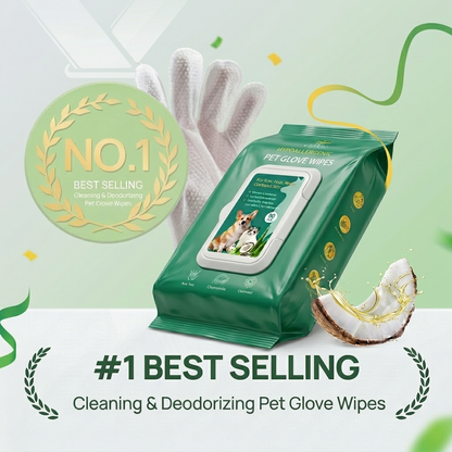 Quick Bath - #1 Dog Glove Wipes