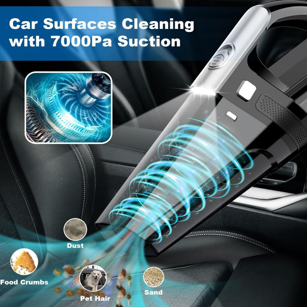 Portable Car Vacuum Cleaner – High Power Suction