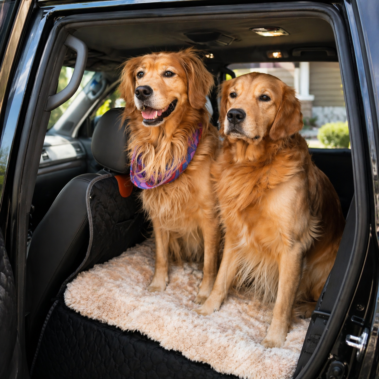 Lux Non-Slip Fluffy Bed (For K9 Cruiser)