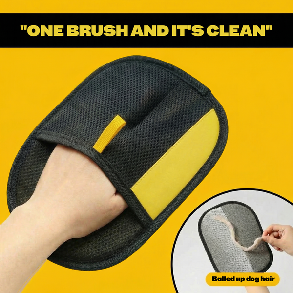 The Sheddi fur removal grooming gloves